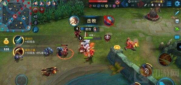 王者荣耀S7赛季老夫子玩法 半肉攻速恢复流