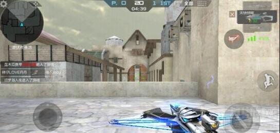 CF手游黑色城镇手枪战对决 一枪就能带走你