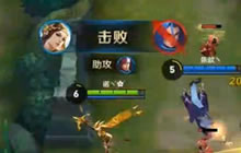 王者荣耀苏楠解说：我的虞姬不甘心射敌人报复