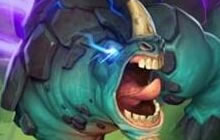 炉石传说安戈洛卡牌原画集 恐龙元素齐上阵