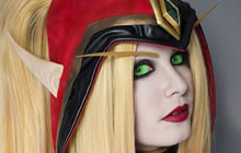 炉石传说外服玩家COS分享 瓦莉拉超高还原