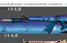 CF手游夏日系列武器 或为排位赛和活跃度奖励