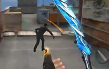 CF手游怒海狙击卡空手拿刀BUG教学 无实际用处