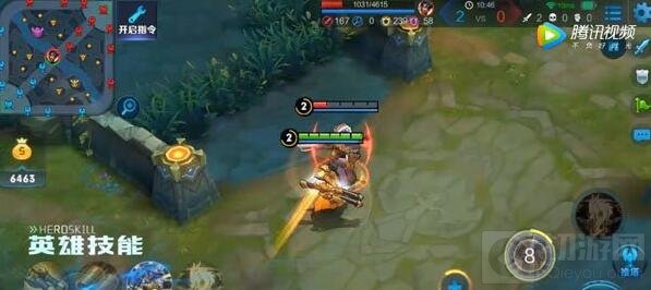 王者荣耀重做刘备：开大免控 疯狂输出不怂