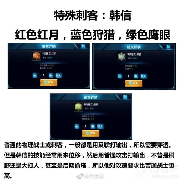 王者荣耀通用英雄铭文推荐 打上王者轻轻松松