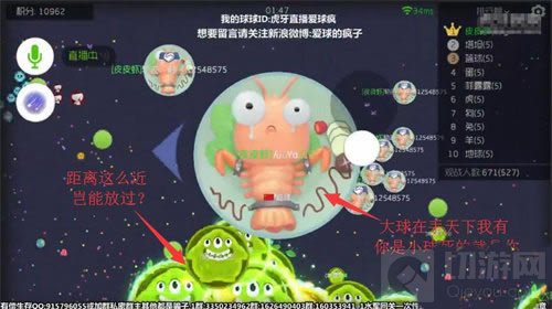 球球大作战怎么卡点 大神疯子教你卡点技巧