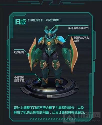 王者荣耀新版墨子图鉴 全新的铠甲自带特效