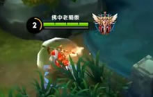 王者荣耀佛中解说打野老夫子 出装以肉为主