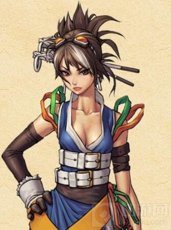 DNF手游NPC凯丽 曾活跃在天界无法地带的女枪