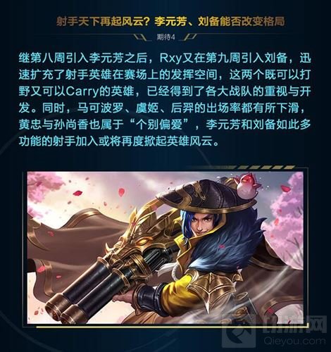 KPL第十周前瞻：XQ、AG超玩会能否复仇QGhappy