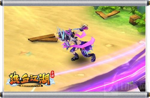 《热血江湖手游》全新神兵 霸王鬼面甲问世