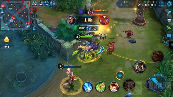 王者荣耀程咬金野蛮击杀秀 双斧一挥人头落地