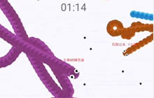 贪吃蛇大作战你们见过限时模式 这样霸屏吗