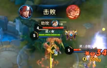 王者荣耀苏楠解说：韩信全图蹦长矛一挑带走