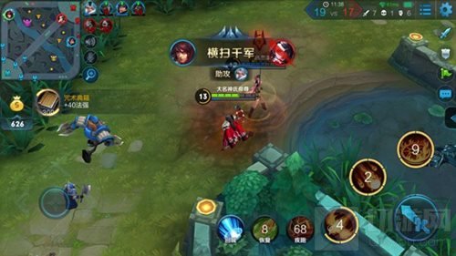 王者荣耀周瑜爆发无人能挡 团战输出一打五