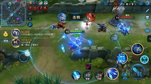 王者荣耀周免英雄诸葛亮 秀翻全场爆炸收割