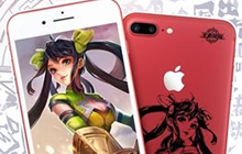 王者荣耀iphone定制手机中 红色的是哪名英雄