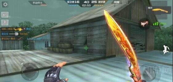 CF手游刀锋寨的激情厮杀 冷兵器的原始战斗