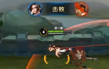 王者荣耀不知火舞连招秀 扇子丢中一套秒杀