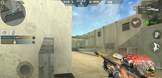 CF手游歼灭模式实用狙击点位分享 巷战狙杀心得