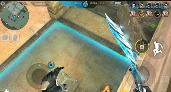 CF手游英雄之战占点模式医疗者无敌攻略