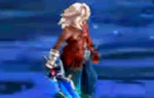 DNF手游韩服狂战技能酷炫演示 人物欣赏