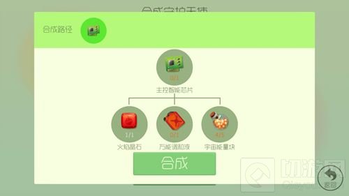 球球大作战主控智能芯片合成图 合成公式揭秘