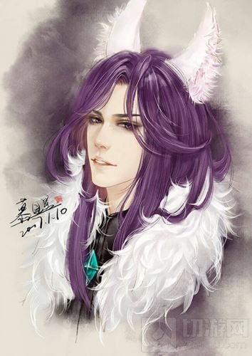 王者荣耀李白哥哥二次元手绘 你喜欢哪一个