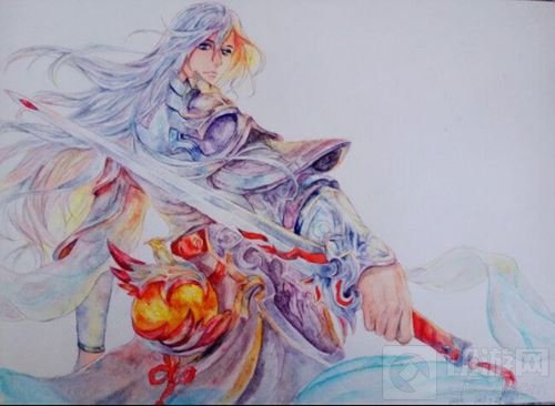 王者荣耀李白哥哥二次元手绘 你喜欢哪一个