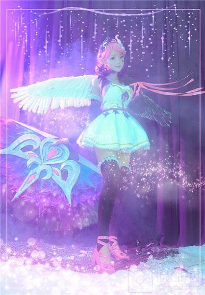 王者荣耀小乔天鹅之梦cos美照 怎么可以这么美腻