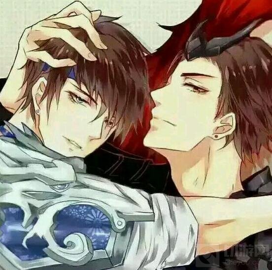 王者荣耀赵云吕布cp图 想不到你是这样的吕布