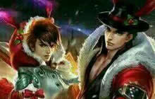 王者荣耀赵云吕布cp图 想不到你是这样的吕布