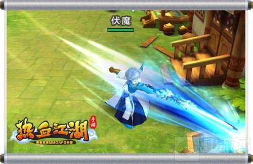 热血江湖手游伏魔花灵剑现世 神兵再掀风云