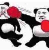 球球大作战警告系列表情包 小心给你泰拳警告