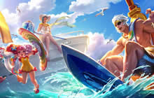 王者荣耀夏日皮肤原画曝光 小乔夏侯惇钟无艳