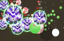 球球大作战生存精彩集锦 十八分就是引诱你