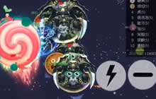 球球大作战炫星光速合球 就是这么酷炫这么强