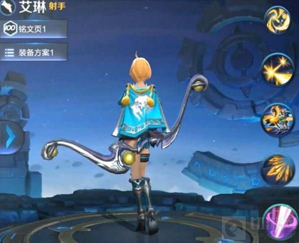 王者荣耀最新艾琳模型 再也不是孙膑小姐姐