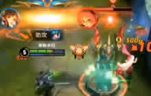 王者荣耀风导解说孙尚香 越塔三发收割安琪拉