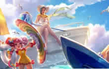 王者荣耀夏日皮肤名字原画曝光 换上泳装开趴