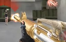 CF手游入江闪闪解说 玫瑰精灵沙漠灰实战试玩