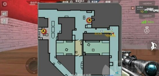 CF手游新年广场潜伏怎么取胜 最佳进攻路线盘点