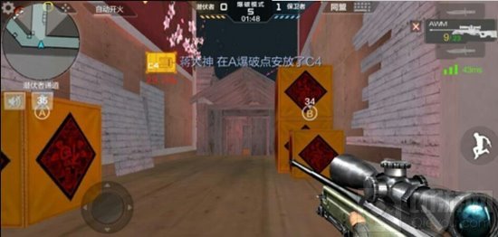 CF手游新年广场潜伏怎么取胜 最佳进攻路线盘点