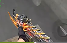 CF手游沙漠灰地图高空实体挂墙bug卡法步骤