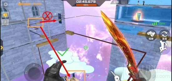 CF手游跳跳乐天空之城怎么过 图文详解通关方法