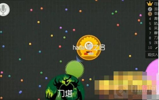 球球大作战什么是推刺 致胜小技巧图文详解