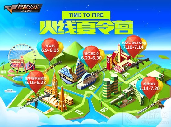 CF手游火线夏令营活动有哪些 多重福利从天而降