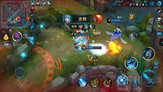 王者荣耀王昭君打团输出高么 节奏掌控玩法攻略