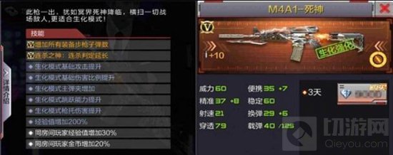 CF手游死神这把武器到底怎么样 精确数据分析