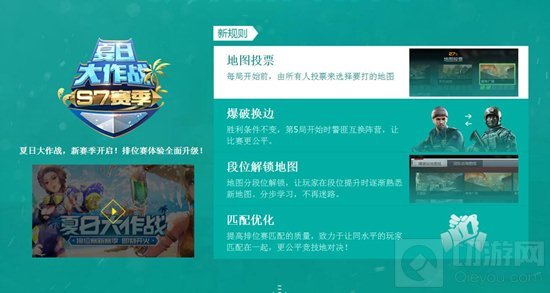 CF手游夏日大作战排位赛2.0新赛季即刻开火